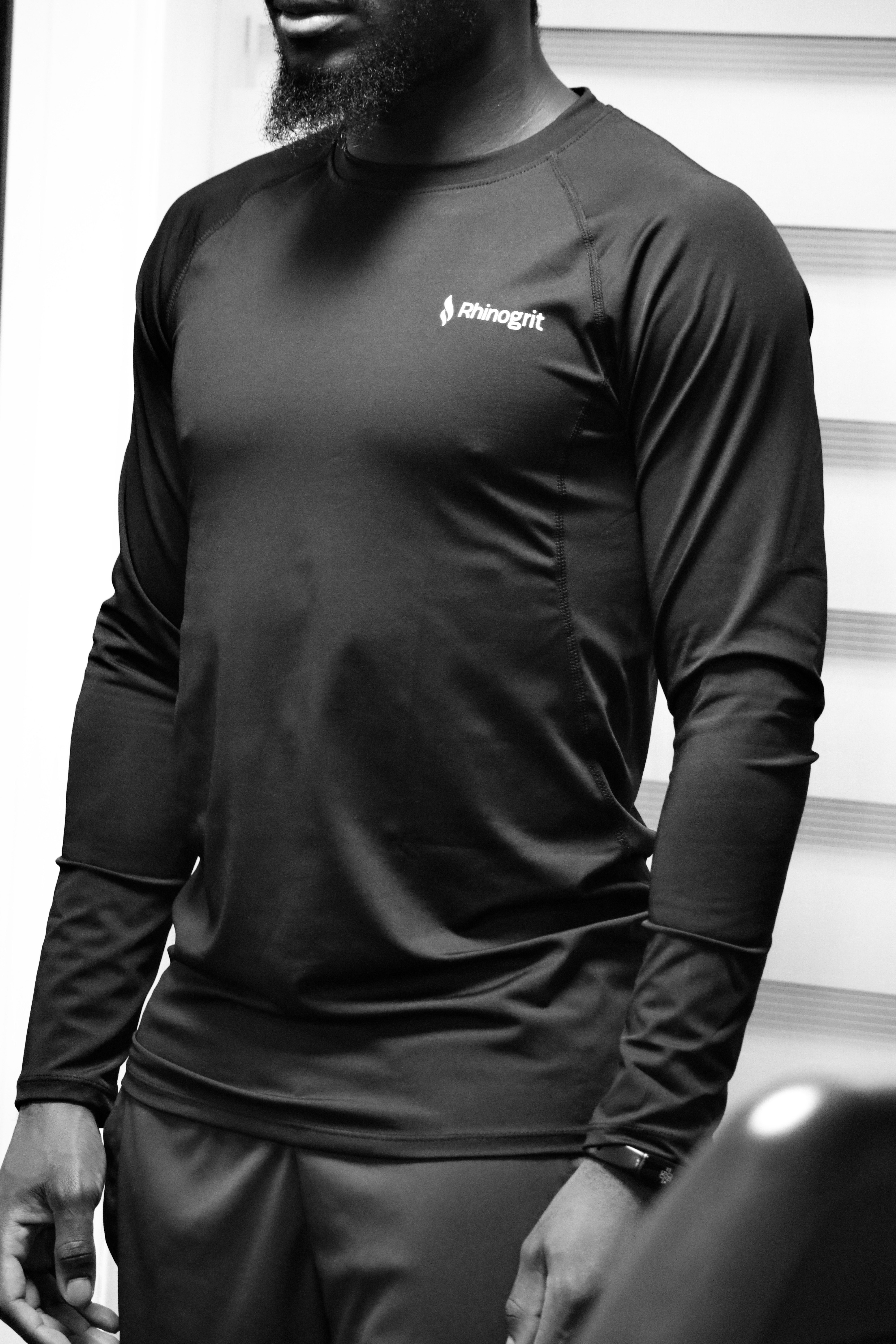 DRI-FIT compressed long sleeve shirt - Image 1